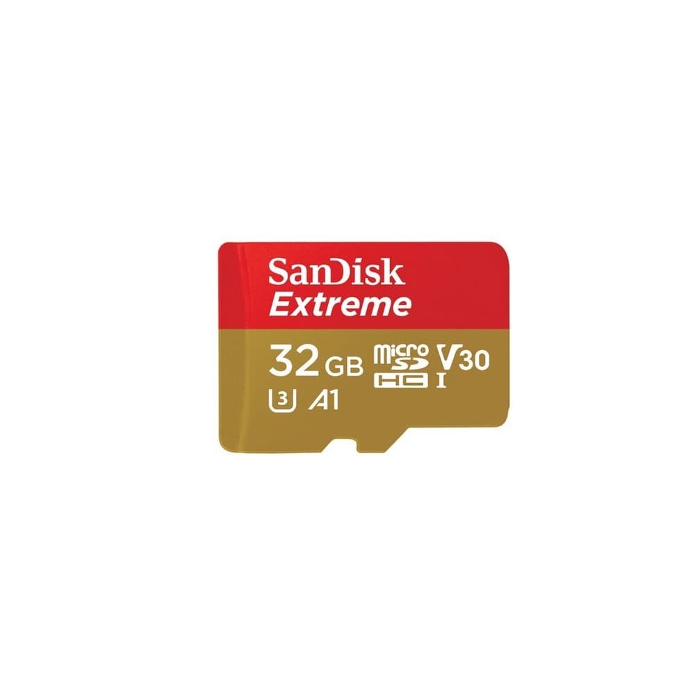 SANDISK Tarjeta microSD SanDisk Extreme (Action Cam) UHS-I 32GB C10, U3, V30, A1