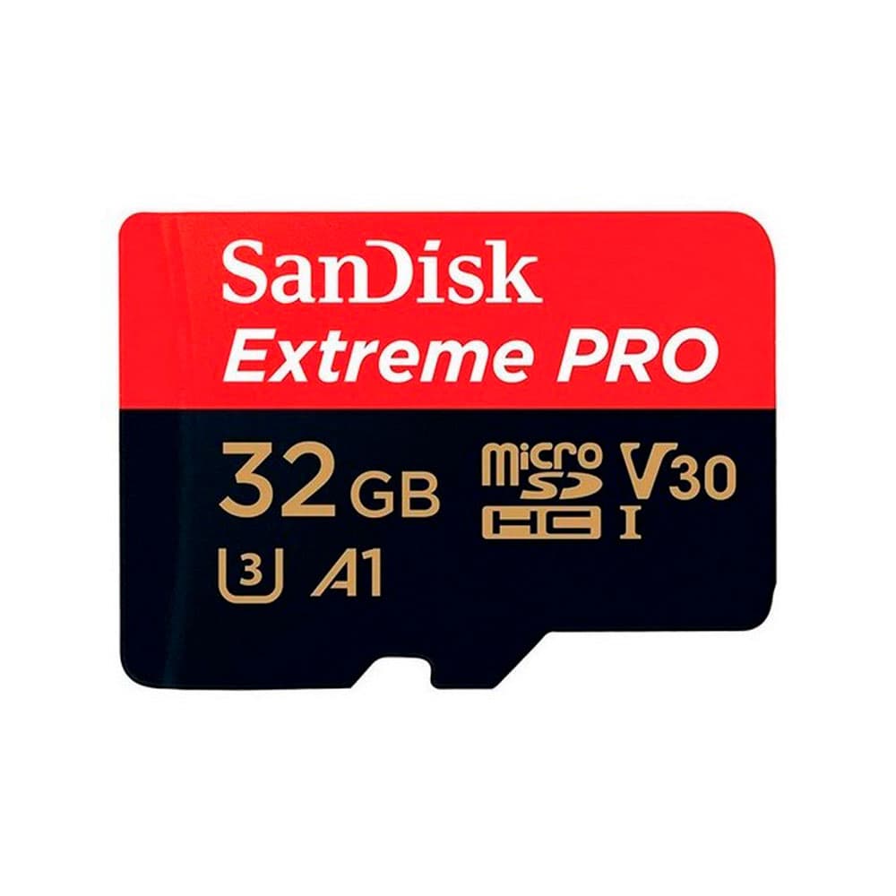 SANDISK Memoria Micro SD SANDISK Extreme Pro 32GB UHS-I COLOR Negro Y Rojo
