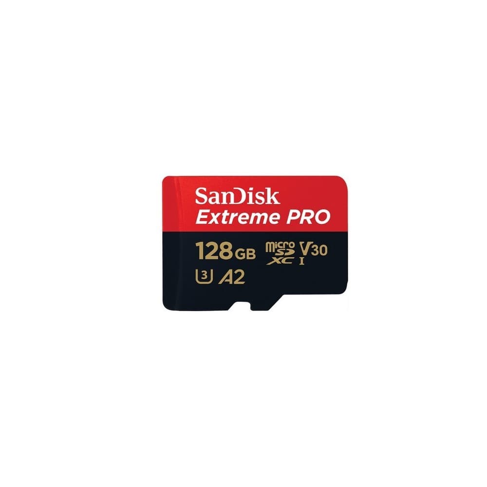 SANDISK Tarjeta microSD SanDisk Extreme Pro UHS-I 128GB C10, U3, V30, A2