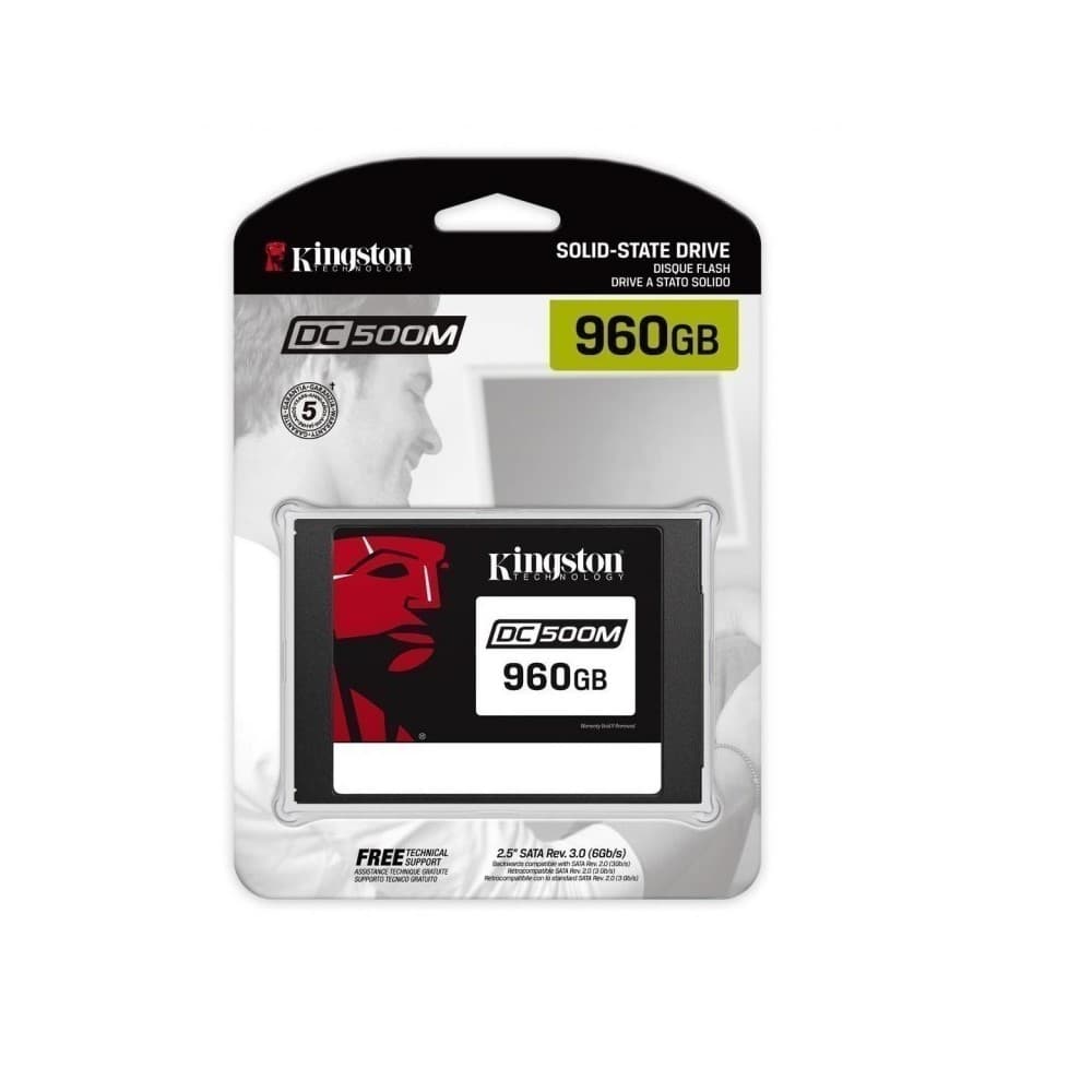 KINGSTON DIGITAL Unidad de estado solido Kingston SEDC500M/960G 960GB