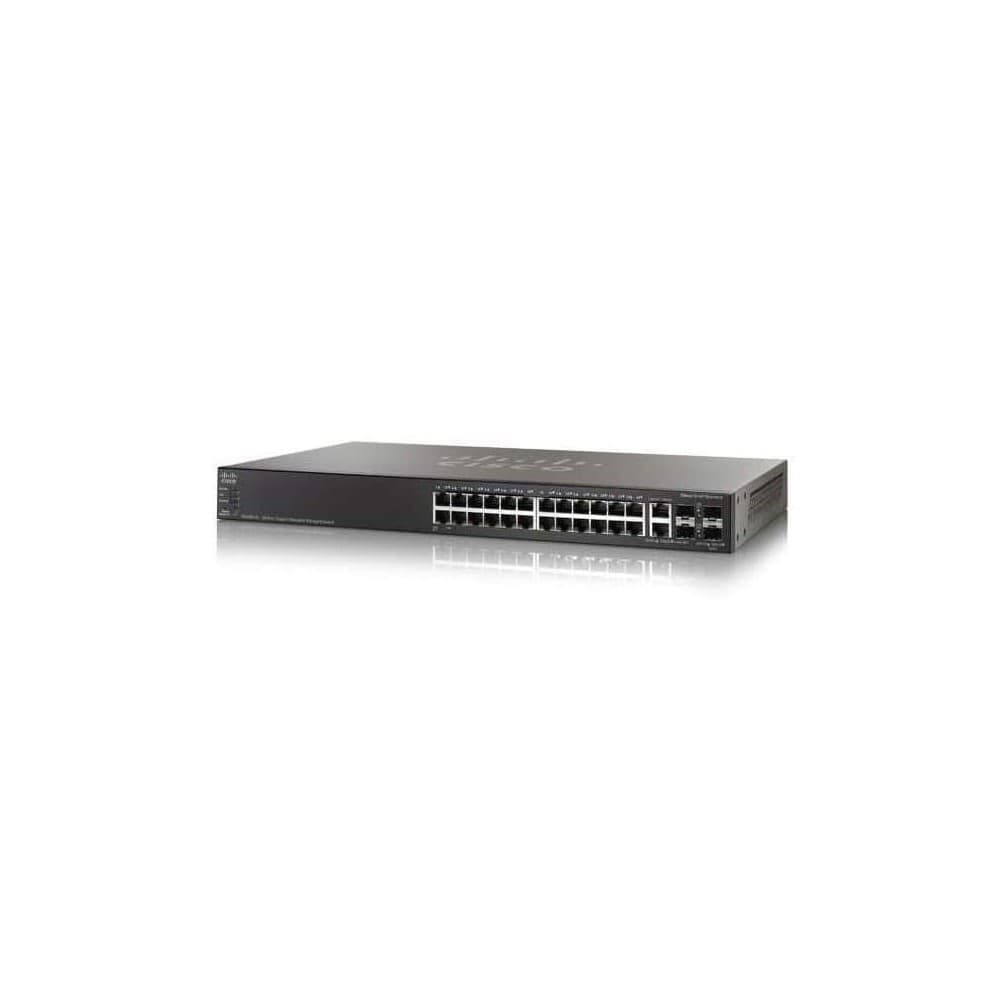 CISCO Cisco SG500-28 28-port Gigabit Stackable Managed Switch
