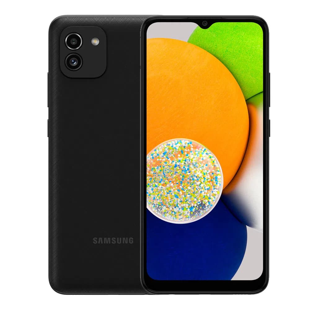 SAMSUNGMOVILIDAD Celular Galaxy A03 Negro RAM 4GB ROM 64GB