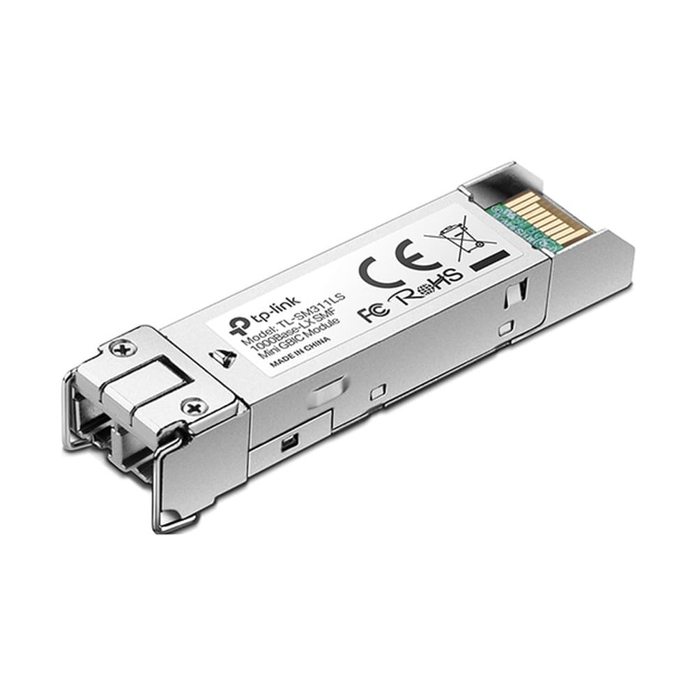 TPLINKSMB Tranceiver Tplink Omada Gigabit SFP Monomodo,MiniGBIC Interface LC hasta 10km