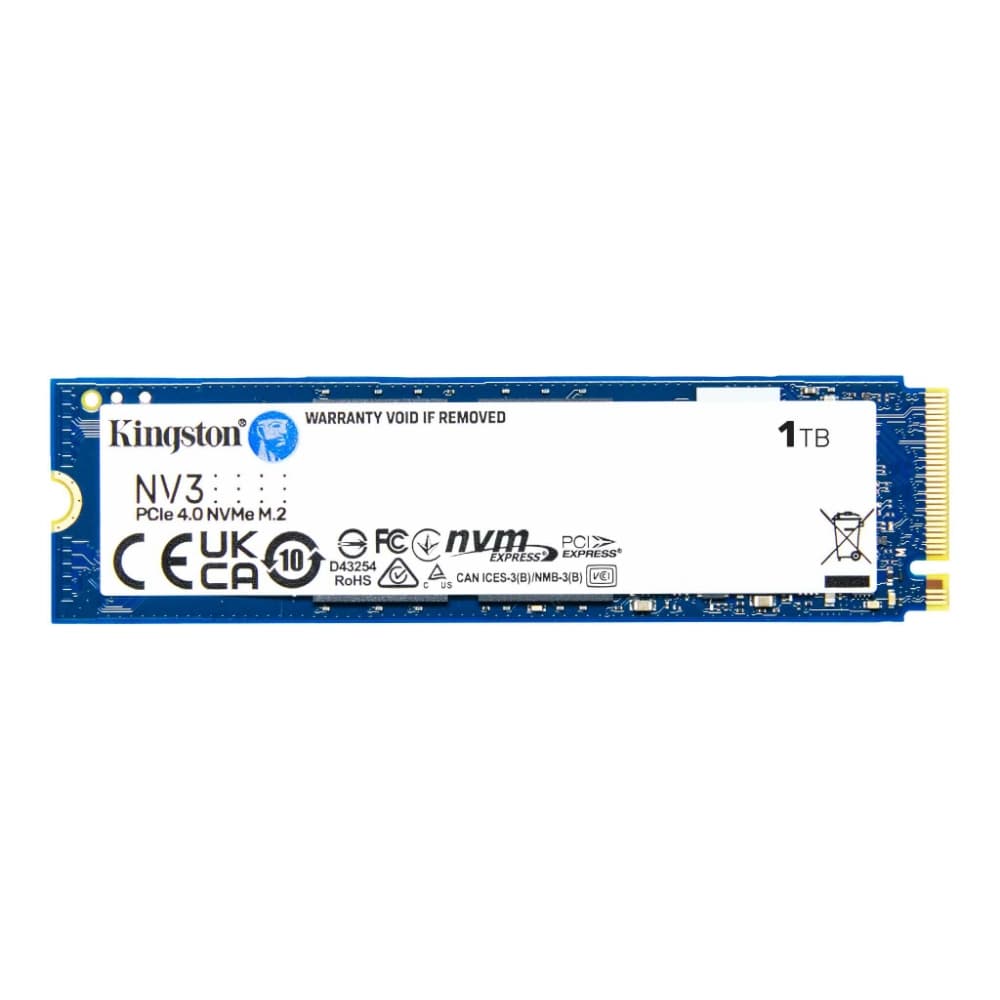 KINGSTON DIGITAL Unidad de estado solido ssd kingston 1000G NV3 M.2 2280 PCIe 4.0 NVMe