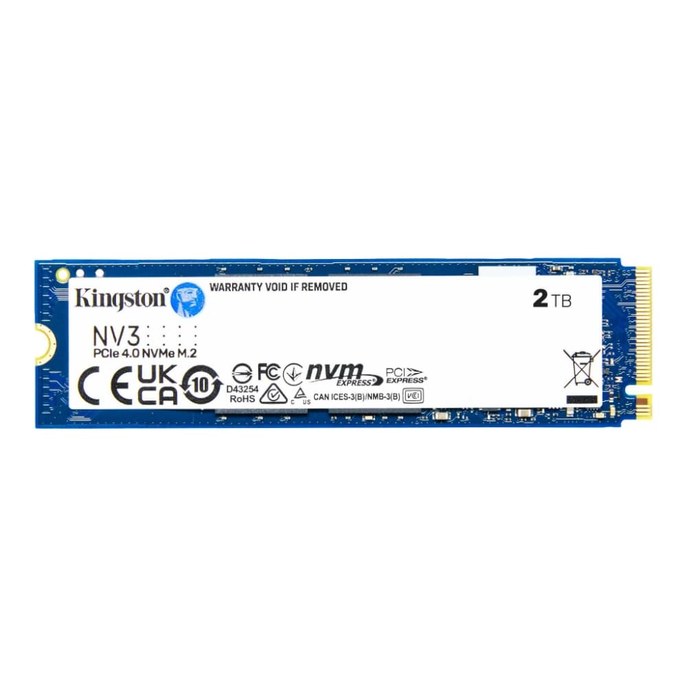 KINGSTON DIGITAL Unidad de estado solido ssd kingston 2000G NV3 M.2 2280 PCIe 4.0 NVMe