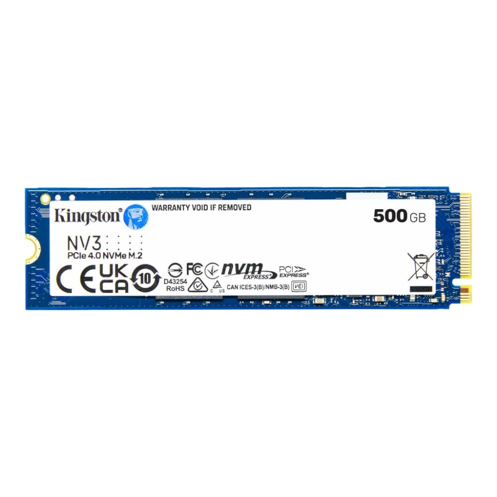 KINGSTON DIGITAL Unidad de estado solido ssd kingston 500G NV3 M.2 2280 PCIe 4.0 NVMe