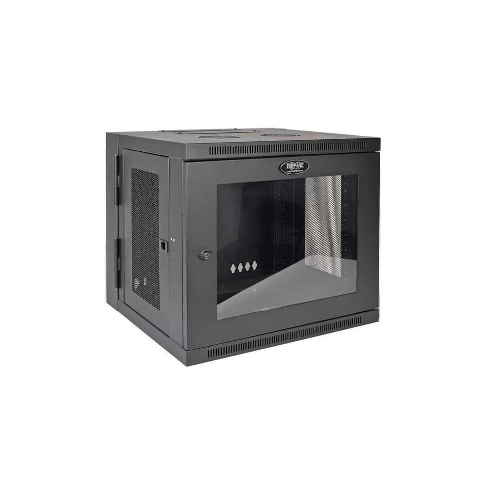 TRIPPLITE Gabinete SmartRack 10U de bajo perfil con ajuste de profundidad del interruptor para instalación en