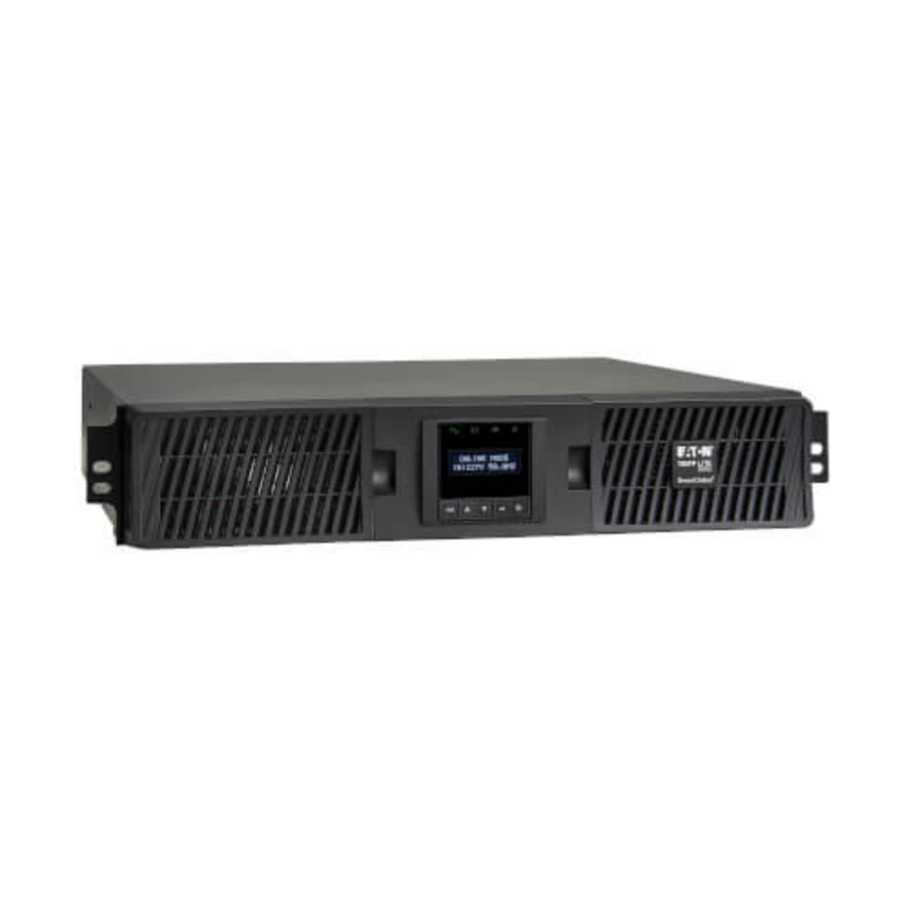EATON UPS EATON Tripp Lite series SAI SmartOnLine de doble conversión 1500VA 1350W 208/230V - 8 tomacorrientes, autonomía extendida, opción de tarjeta de red, LCD, USB, DB9, 2U Rack/Torre