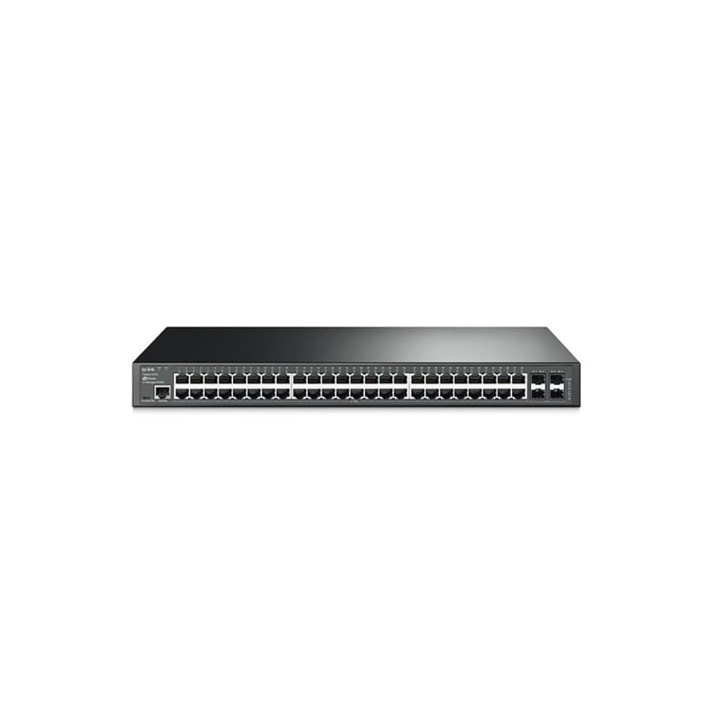 TPLINKSMB Switch TP-LINK Administrable de 48 Puertos Gigabit L2 con 4 Ranuras SFP JetStream