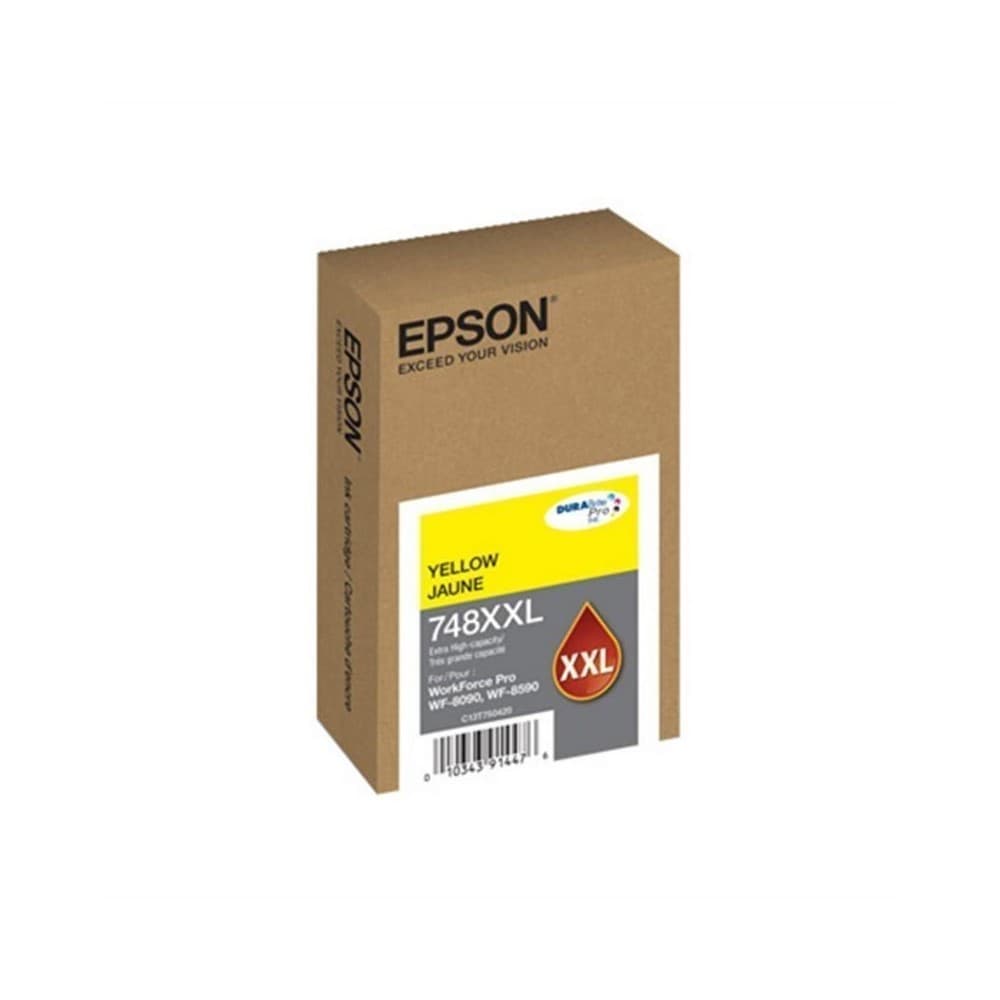 EPSONSUMINISTROS Cartucho de tinta Epson T748XXL420-AL Yellow WF-6090/WF-6590 Aprox 7,000 PAG