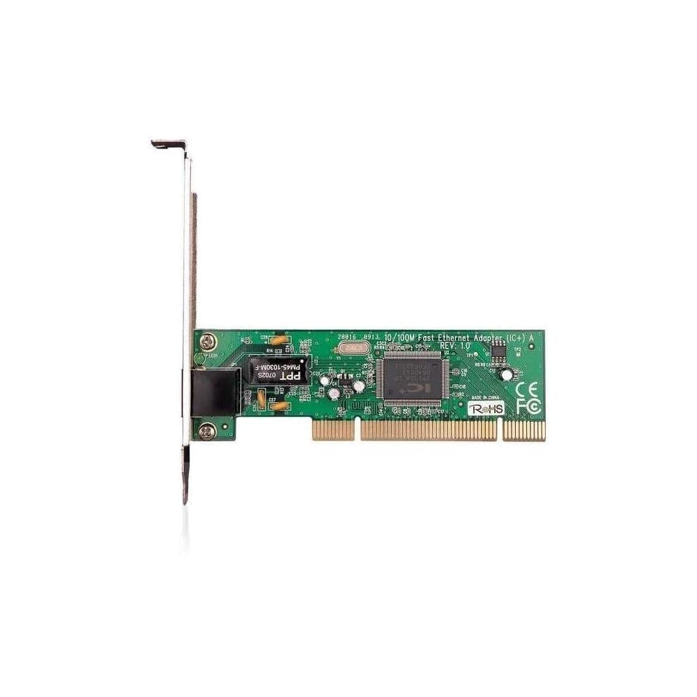 TPLINK 10100M PCI Network Interface Card IC Plus chip RJ45 port driver CD retail package