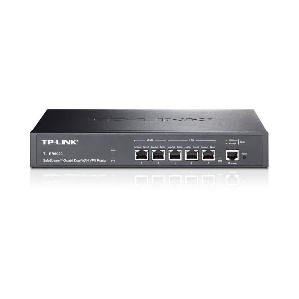 TPLINK Router TP-LINK VPN Dual Gigabite 2 Puertos WAN Gigabit, 2 puertos LAN Gigabit, 1 puerto LAN/DMZ Gig