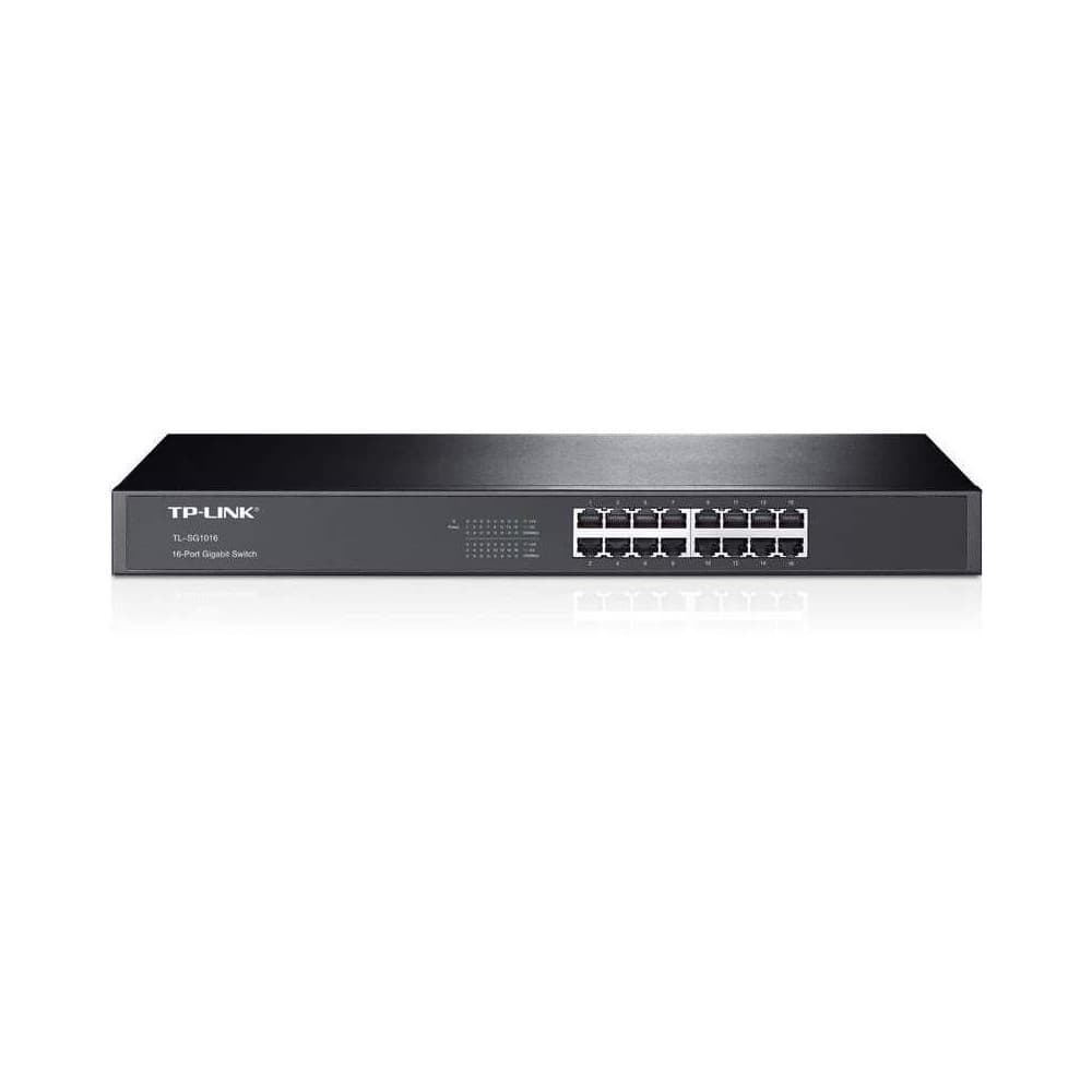 TPLINK Switch TP-LINK NO administrable 16 puertos RJ45 10/100/1000 Mbps