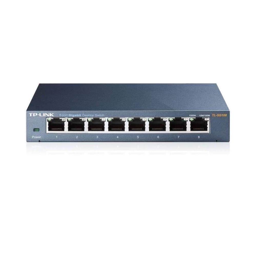 TPLINK Switch TP-LINK NO administrable de 8 Puertos de 10/100/1000Mbps