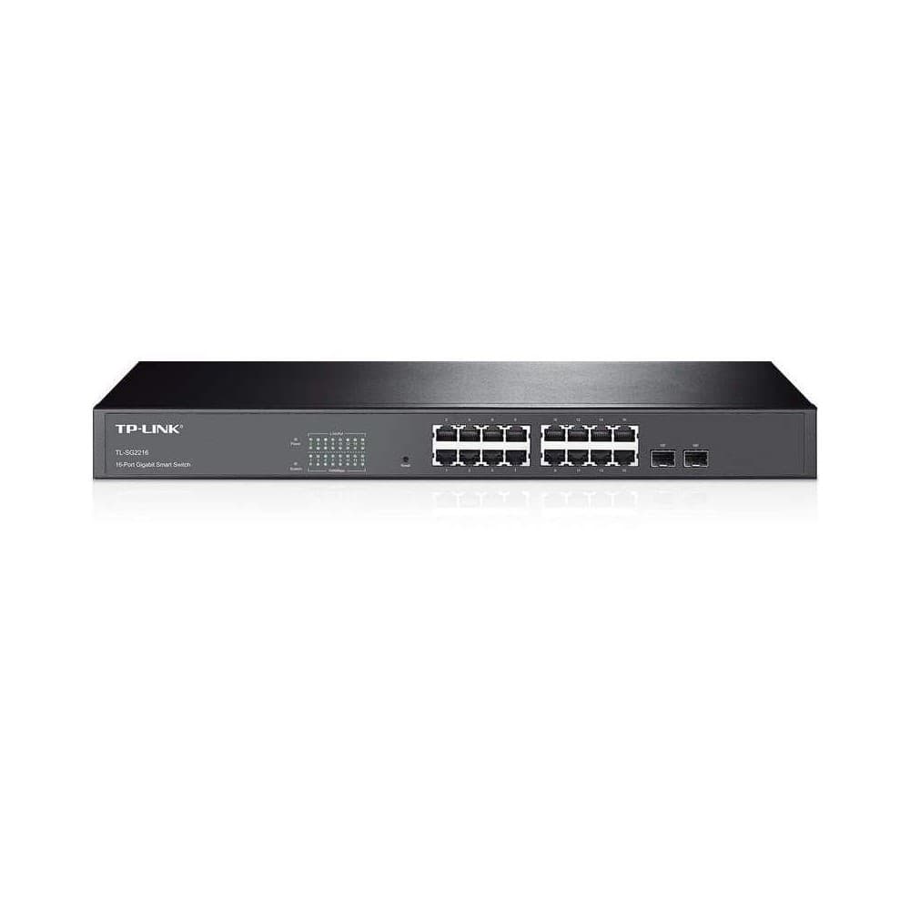TPLINK Switch Smart 16 Puertos Gigabit