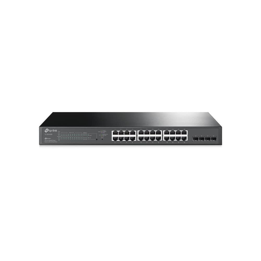 TPLINK Switch TPLINK Administrable de 24 puertos Giga L2+ COLOR Negro