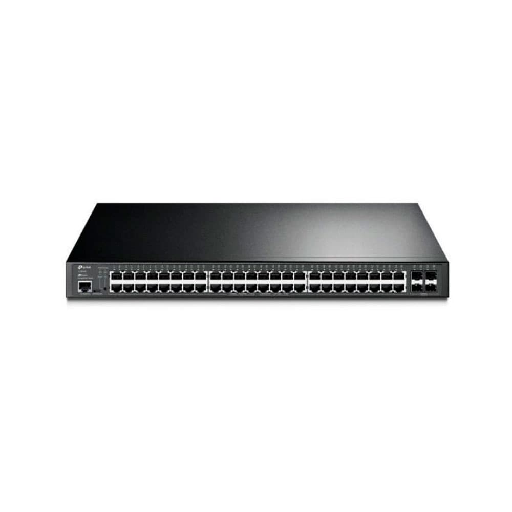 TPLINK Switch TPLINK Administrable 48 Puertos Rj45 Giga L2+ (Capa 3 Lite) PoE COLOR Negro