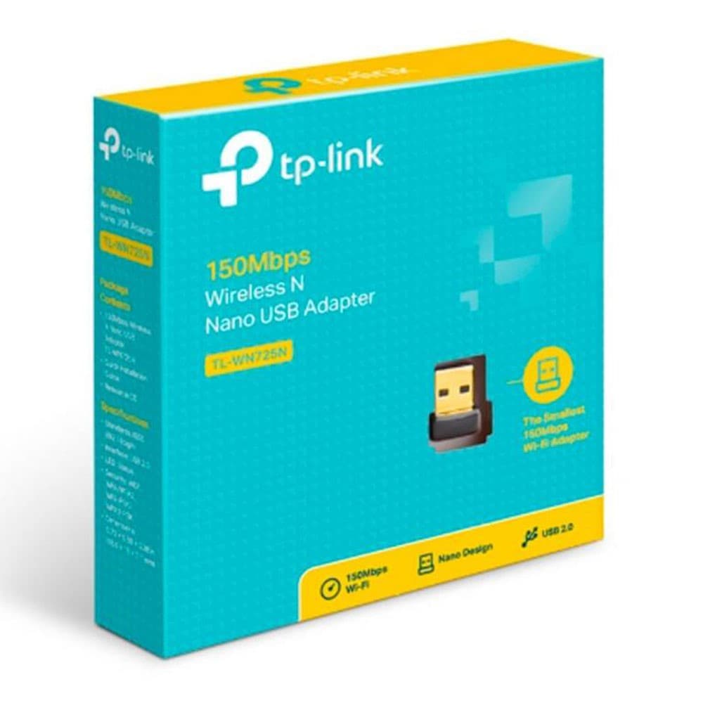 TPLINK Adaptador de Red TPLINK Nano USB N 2.4 GHz