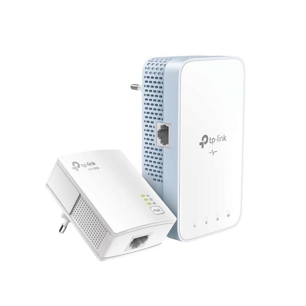 TPLINK Extensor De Red PowerLine Tplink AV1000 Gigabit AC750 Wi-Fi Kit