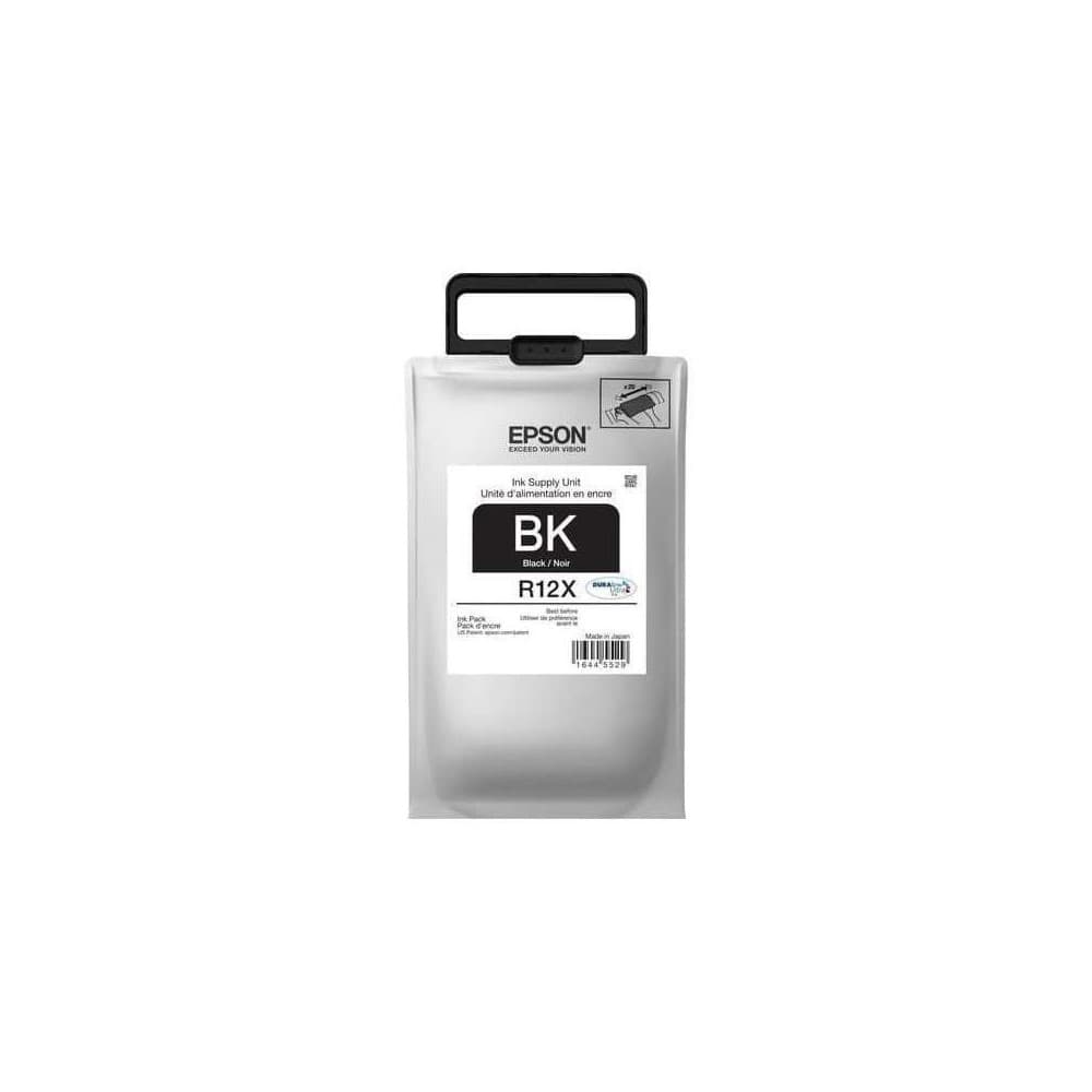 EPSONSUMINISTROS Bolsa de Tinta Epson TR12X120-AL Negra WF-R5690 Standard aprox 20,000 PG