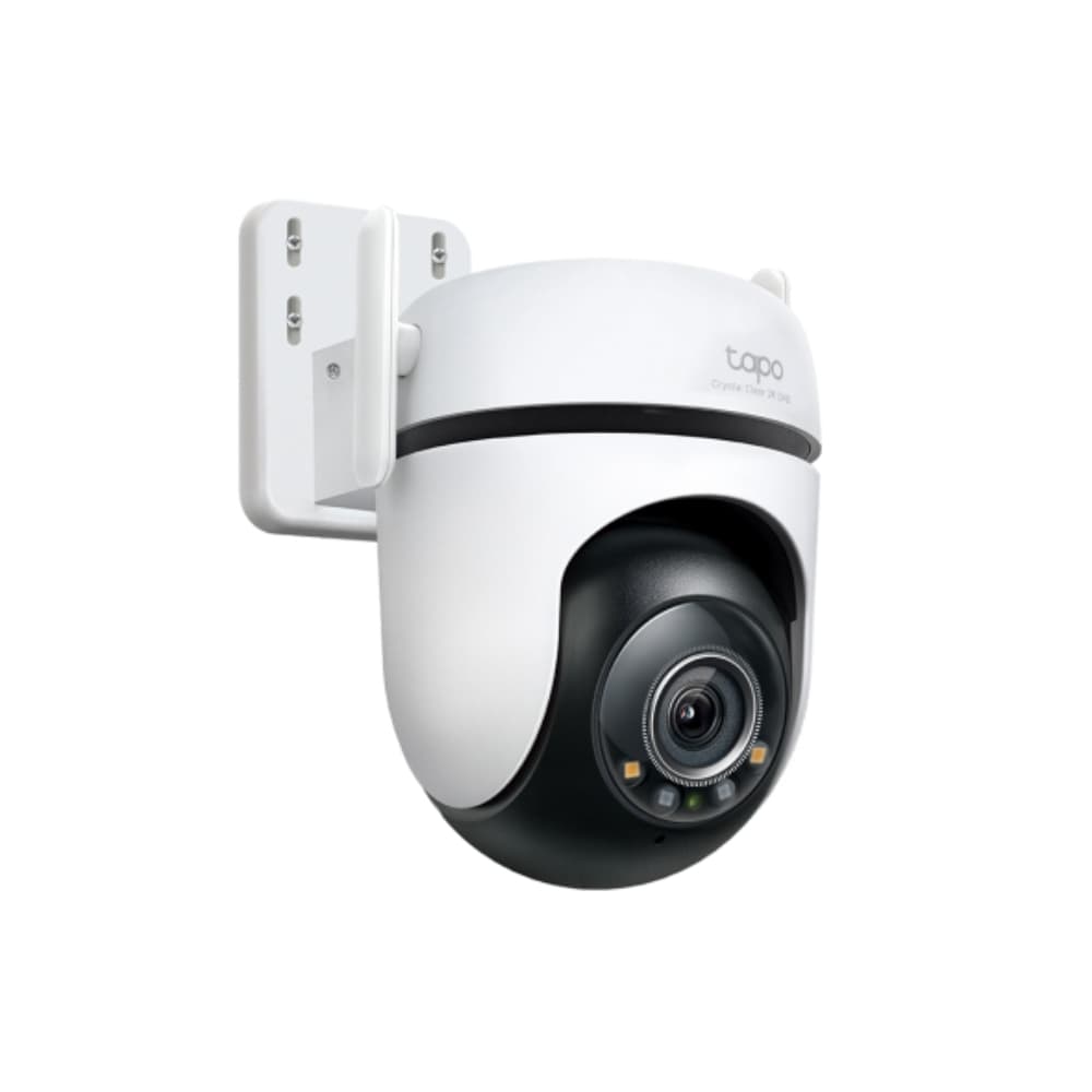 TPLINK Cámara TAPO TPLINK de Vigilancia Wi-Fi para Exteriores con Visión Nocturna a Color y Detección IA Avanzada