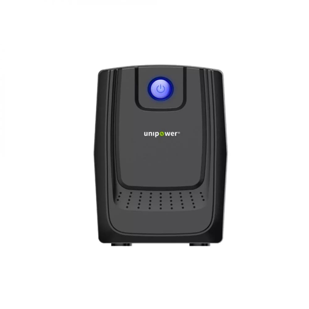 UNIPOWER UPS 1000va/400w con 8 tomas (4 con regulacion y backup y 4 con supresion de picos de voltaje) 3 AÑOS DE GARANTIA