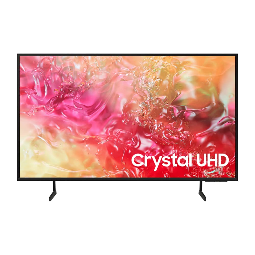 SAMSUNGAUDIVIDEO Televisor Samsung FLAT LED Smart TV 43 pulgadas Crystal UHD 4K /3,840 x 2,160 /HDR / DVB-T2 /LAN /WIFI 5 / Bluetooth 5.2 / Google Meet / AirPlay 2 /modo ambiente/ Modo Juego/ HDMI x 3/ USB x1 /abre y edita archivos de Office/ Garantía 1 año, Ficha técnica completa en www.samsung.com.co