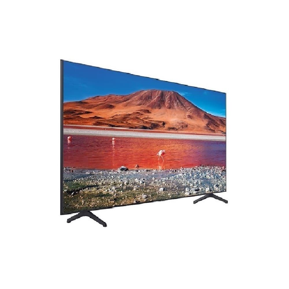 SAMSUNGAUDIVIDEO Televisor Samsung FLAT LED Smart TV 55 pulgadas UHD 4K /3,840 x 2,160 / DVB-T2 / Bluetooth/ AirPlay 2 / Bixby / HDMI x 2/ USB x1 /abre y edita archivos de Office/ Garantía 1 año