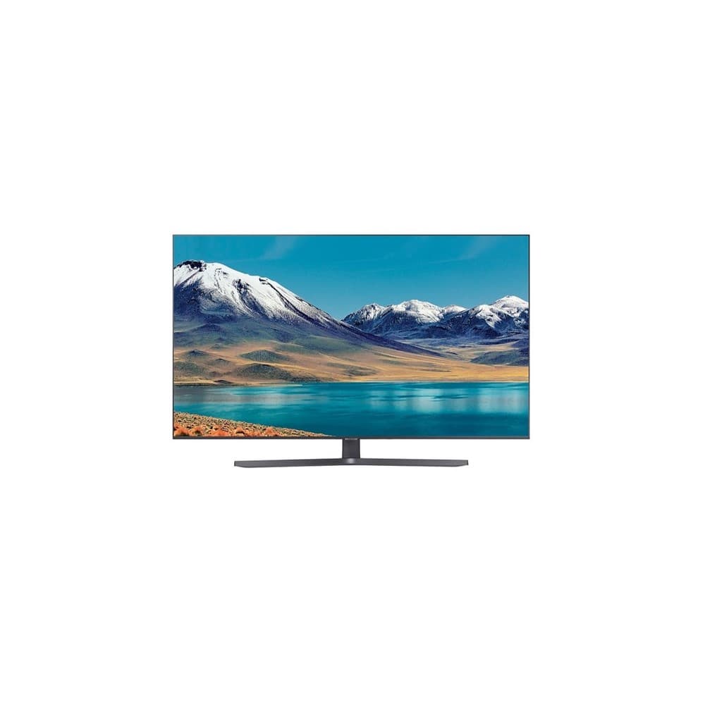 SAMSUNGAUDIVIDEO Televisor Samsung FLAT LED Smart TV 55 pulgadas Crystal UHD 4K /3,840 x 2,160 / DVB-T2 / Bluetooth/ AirPlay 2 / Bixby desde el control /modo ambiente/ Modo Juego/ HDMI x 3/ USB x2 /abre y edita archivos de Office/ Comparte contenido en un toque/Garantía 1 año