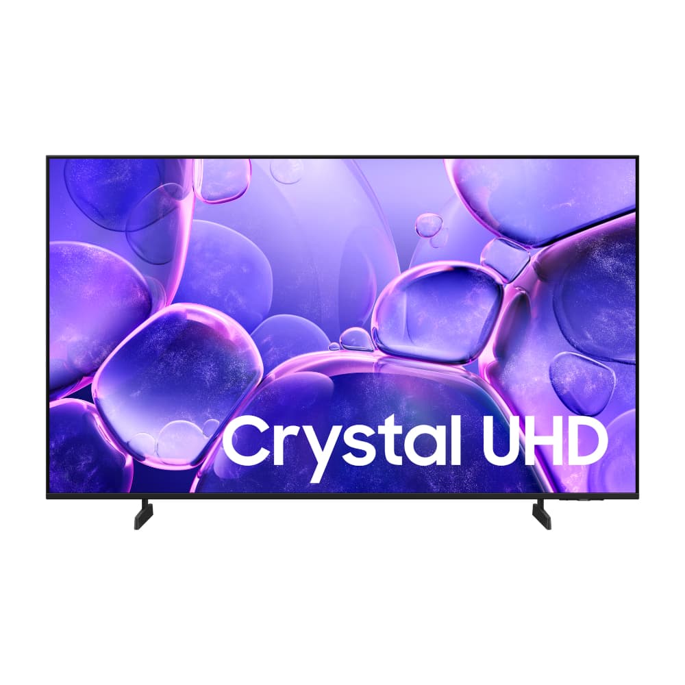 SAMSUNGAUDIVIDEO Televisor Samsung FLAT LED CRYSTAL Smart TV 55 pulgadas Crystal UHD 4K /3,840 x 2,160 / DVB-T2 / HDR /LAN/ WIFI 5/ Control remoto Solar / Soporte ajustable / Bluetooth 5.3 / Google Meet / Multi view/ AirPlay 2 / Bixby desde el control /modo ambiente/ Modo Juego/ HDMI x 3/ USB x1-A /abre y edita archivos de Office/ control de voz/Garantía 1 año, Fi