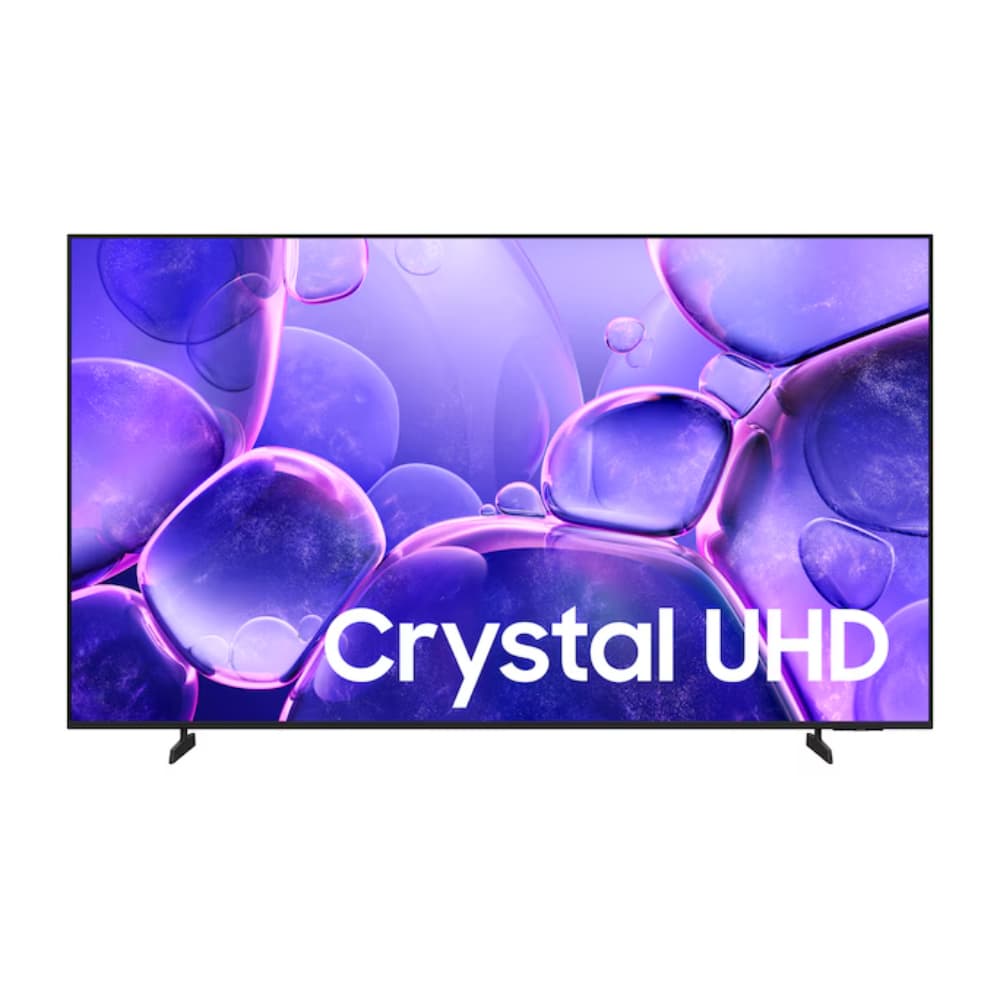 SAMSUNGAUDIVIDEO Televisor Samsung FLAT LED CRYSTAL Smart TV 65 pulgadas Crystal UHD 4K /3,840 x 2,160 / DVB-T2 / HDR /LAN/ WIFI 5/ Control remoto Solar / Soporte ajustable / Bluetooth 5.3 / Google Meet / Multi view/ AirPlay 2 / Bixby desde el control /modo ambiente/ Modo Juego/ HDMI x 3/ USB x1-A /abre y edita archivos de Office/ control de voz/Garantía 1 año, Fi