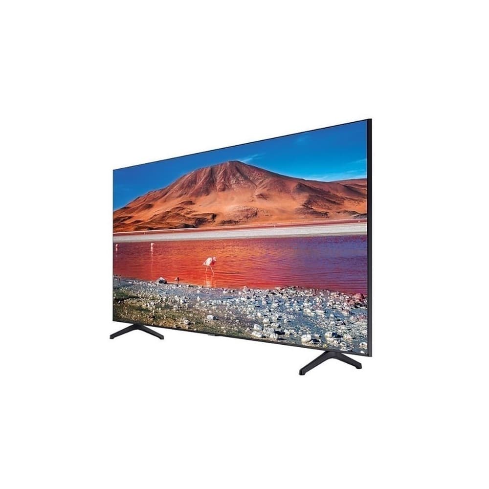 SAMSUNGAUDIVIDEO Televisor Samsung FLAT LED Smart TV 75 pulgadas UHD 4K /3,840 x 2,160 / DVB-T2 / Bluetooth/ AirPlay 2 / Bixby / HDMI x 2/ USB x1 /abre y edita archivos de Office/ Garantía 1 año