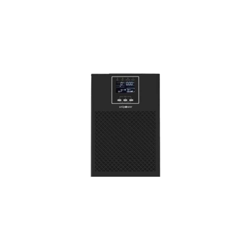 UNIPOWER 1KVA /1KW UPS torre,120V 60HZ, 2 bat12v-9/ 4 tomas L5-15R. LCD; HID USB, SNMP slot , RS232. cargador ajustable 1-12 amp.. Opción banco baterias externos.