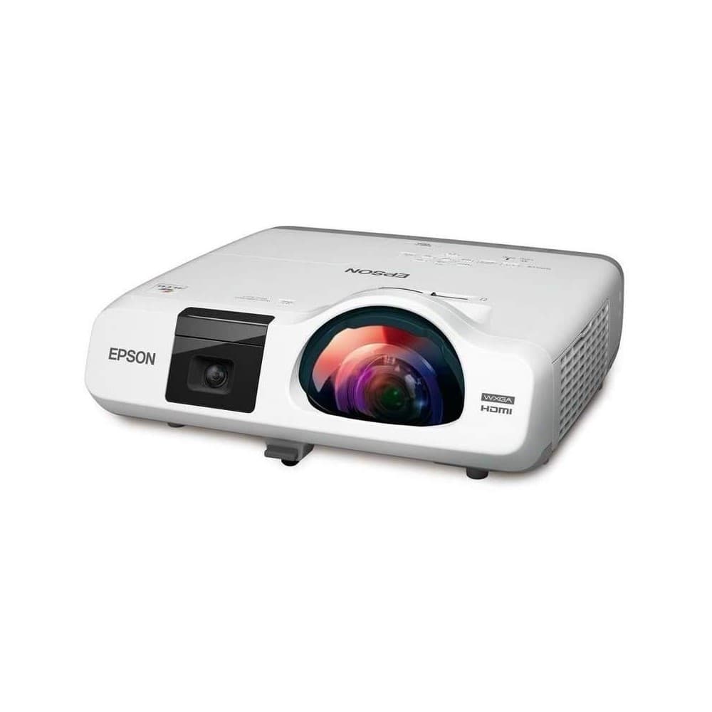 EPSON Video Proyector Epson Interactivo de ultracorta distancia BrightLink 536Wi/ Tecnología: 3LCD/(3.400 lumens en Blanco y Color - Resolución WXGA (1280 x 800(HD))