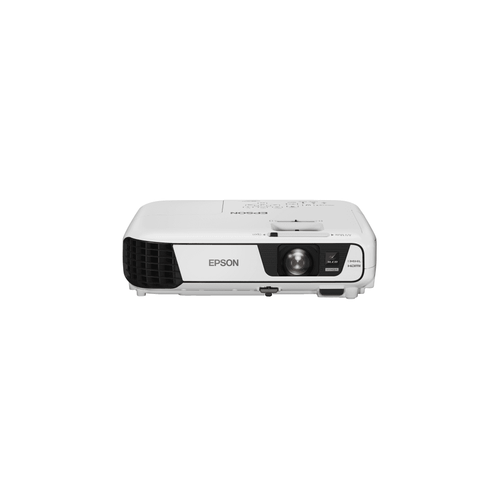 EPSON Video Proyector Epson 3LCD PowerLite W32+ 3.200 Lumens WXGA 1280x800 HD 720p, HDMI Modulo Inalámbric