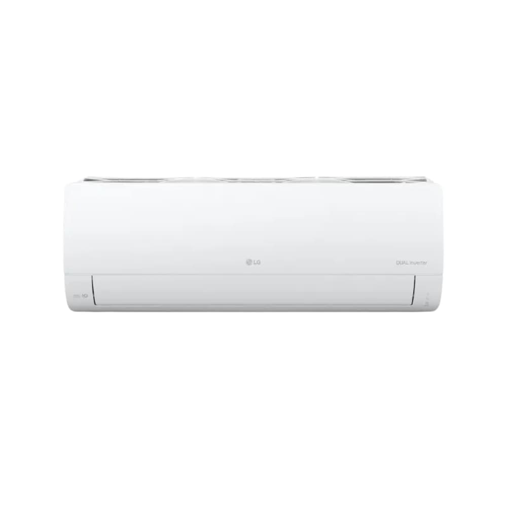 LGAIRESACONDI AIRE ACONDICIONADO TIPO MINI SPLIT WINNER PLUS LG 12.000 BTU/H- LG ThinQ, Compresor DUAL Inverter- Refrigerante R32 / 110V/1Ph/60Hz Cooling Only, Mayor eficiencia energética–Gold Fin, Auto Limpieza. Protección de voltaje. Smart Diagnosis. Garantía 10 años en el compresor. INCLUYE DE KIT TUBERIA POR 3 METROS