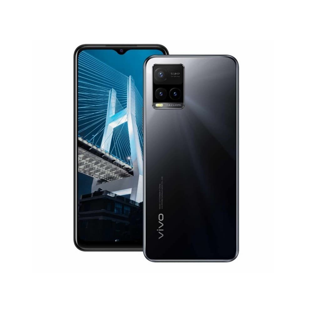 VIVOMOVILIDAD Celular Vivo Y33s 8GB + 4GB RAM 128GB Negro Espejo
