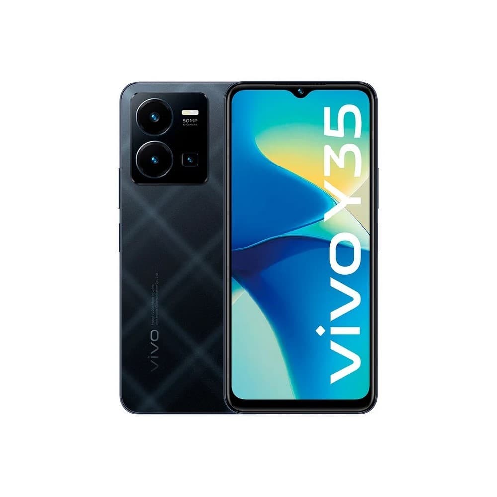 VIVOMOVILIDAD Celular vivo Y35 8GB+128GB NEGRO ÁGATA