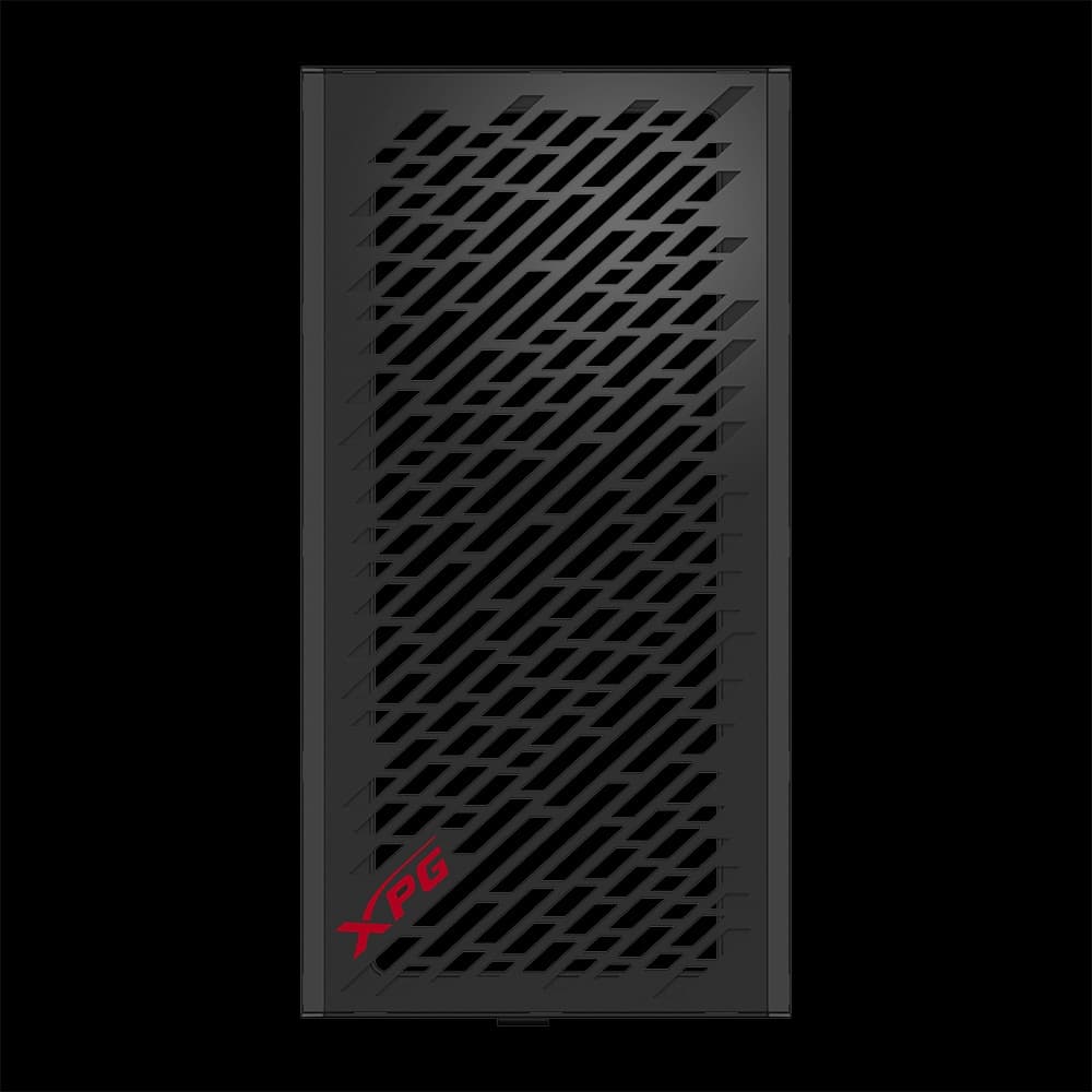ADATA-XPG VALOR AIR PRO, Negro, ATX, 3.5'' x2, 2.5'' x2+2, I/O: I/O: USB-C x1, USB-A x2, HD Audio x1, Reset x1, Power x1, Ventilador ARGB: (Frente x3, Trasero x1), 2 Años de Garantía