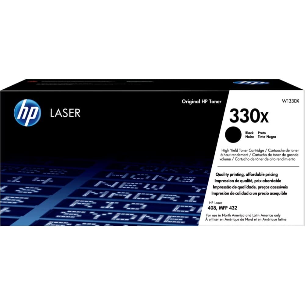 HPTONER Cartucho de Tóner HP 330X BK
