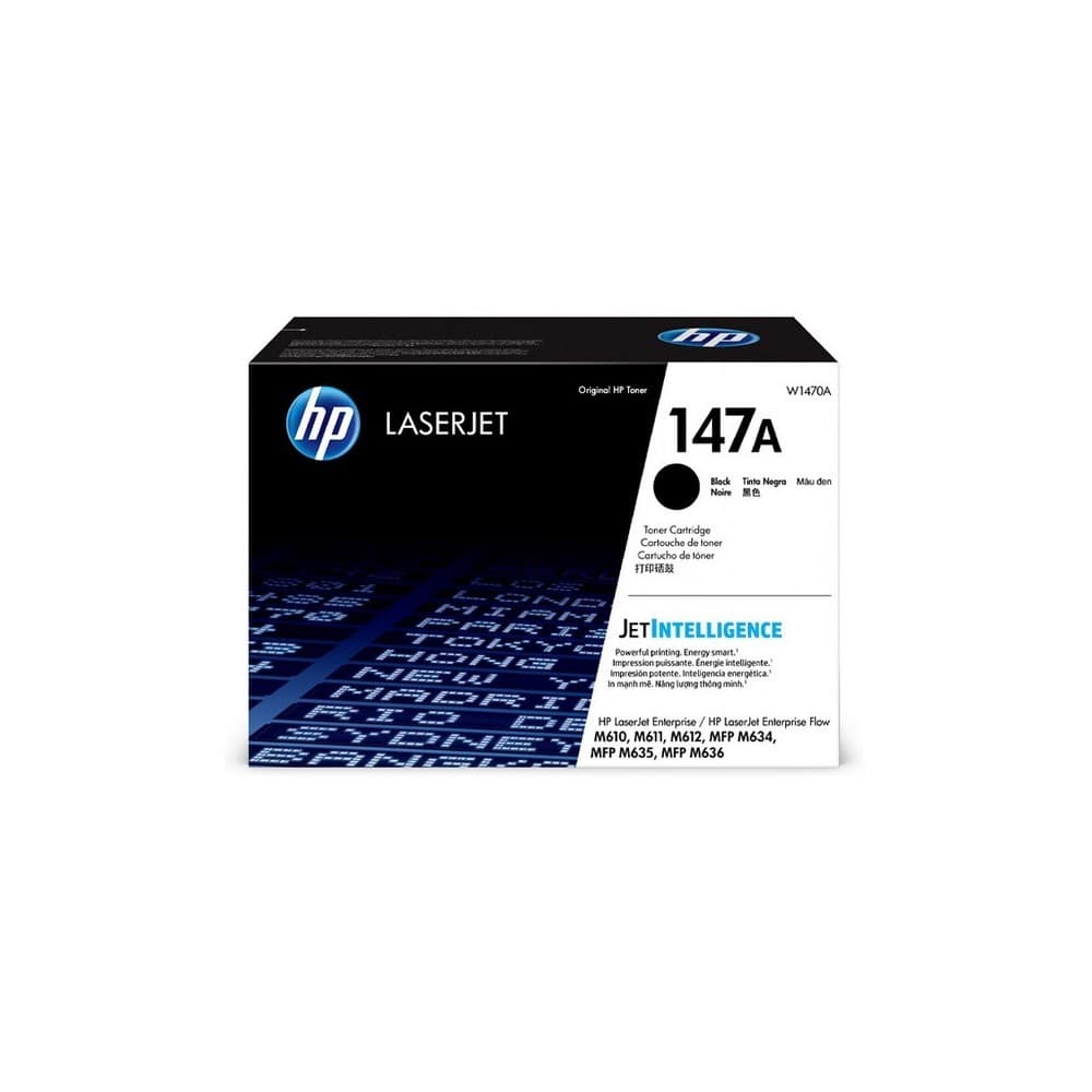 HPTONER TONER HP NEGRO 147A LASERJET M610,611,612,634,635,636 10.500 PAG.