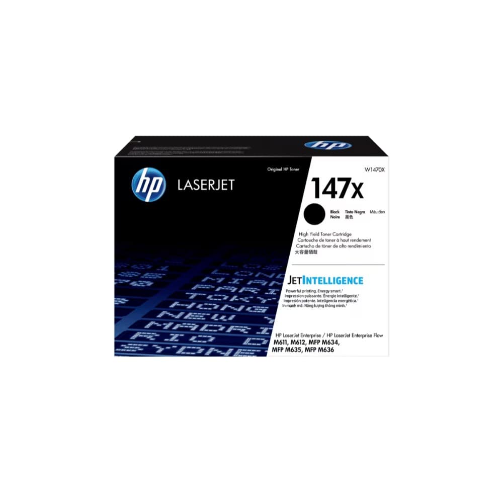 HPTONER TONER HP NEGRO 147X LASERJET M611,612,634,635,636 25.200 PAG.