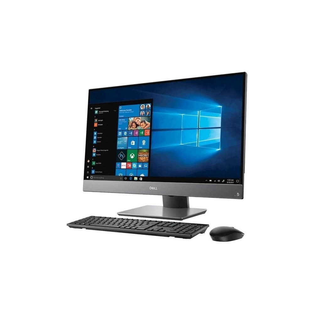 DELLPCSCORPORATIVOS PC OptiPlex 7470 AIO 23.823.8 FHD 1920x1080 IPS, intel Core i7-9700 Memoria 16GB 2X8GB /1TB , ntel Wireless-AC 9560, Dual-band 2x2 802.11ac Wi-Fi with MU-MIMO + Bluetooth 5, Win 10 Pro, Basic Stand,