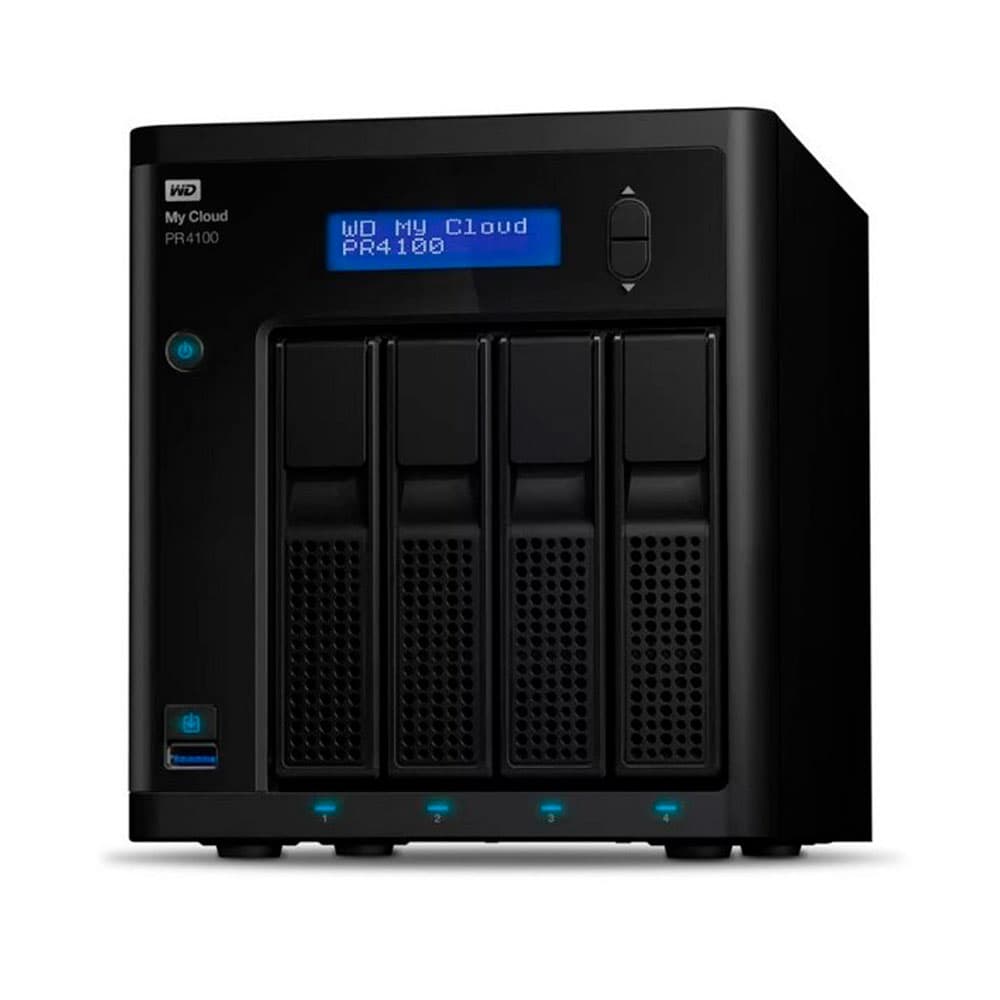 WESTERN DIGITAL NAS Western Digital My Cloud Pro Series PR4100 4 bahías 0TB (discos no incluidos)