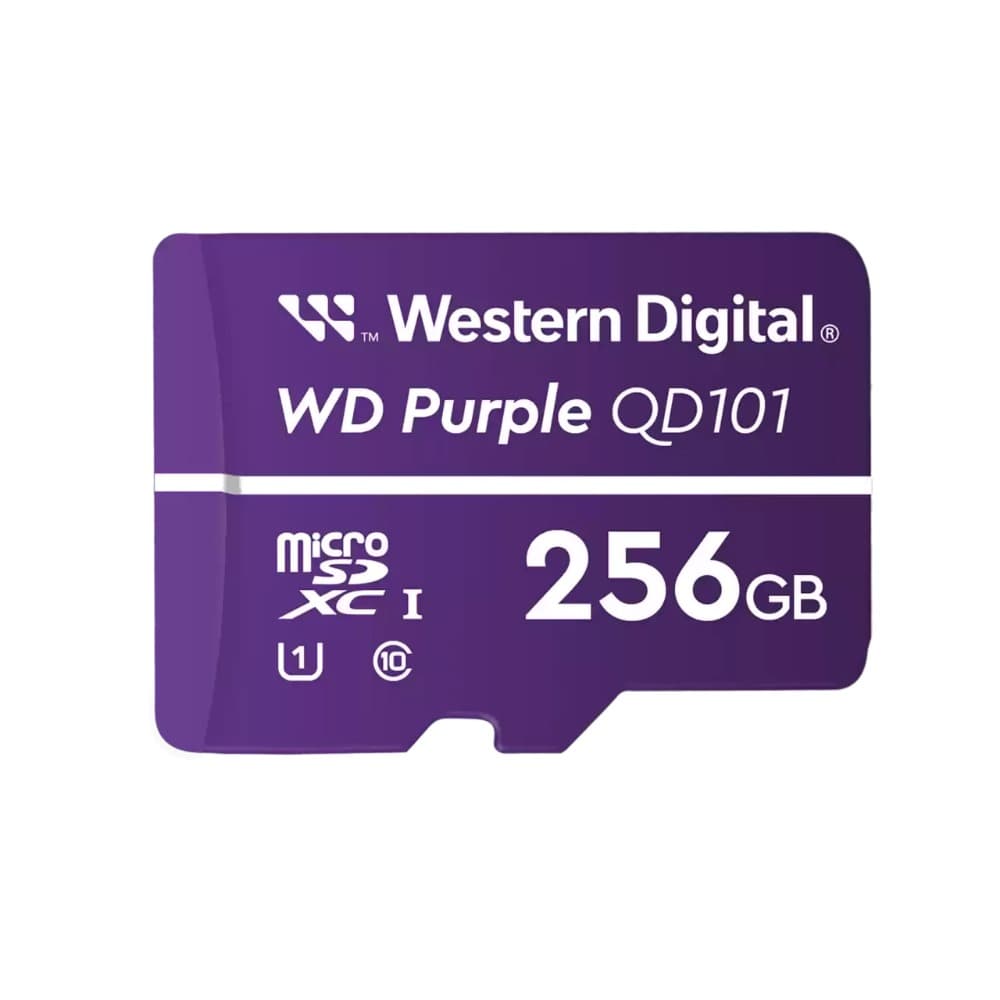 SANDISK Tarjeta MicroSD WESTERN DIGITAL 256gb Para Cámaras de Seguridad