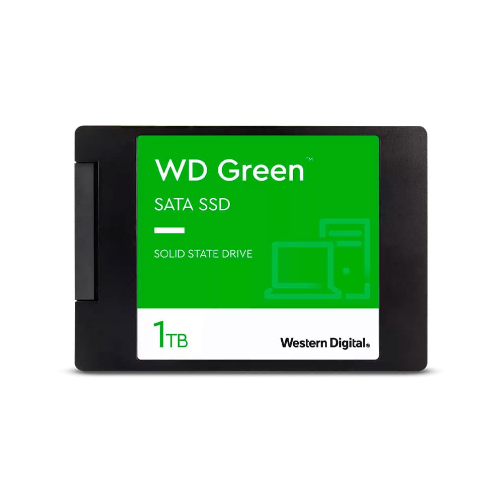 SANDISK Unidad de estado sólido interna SSD Western Digital Green 1TB con puerto SATA y factor de forma 2.5”