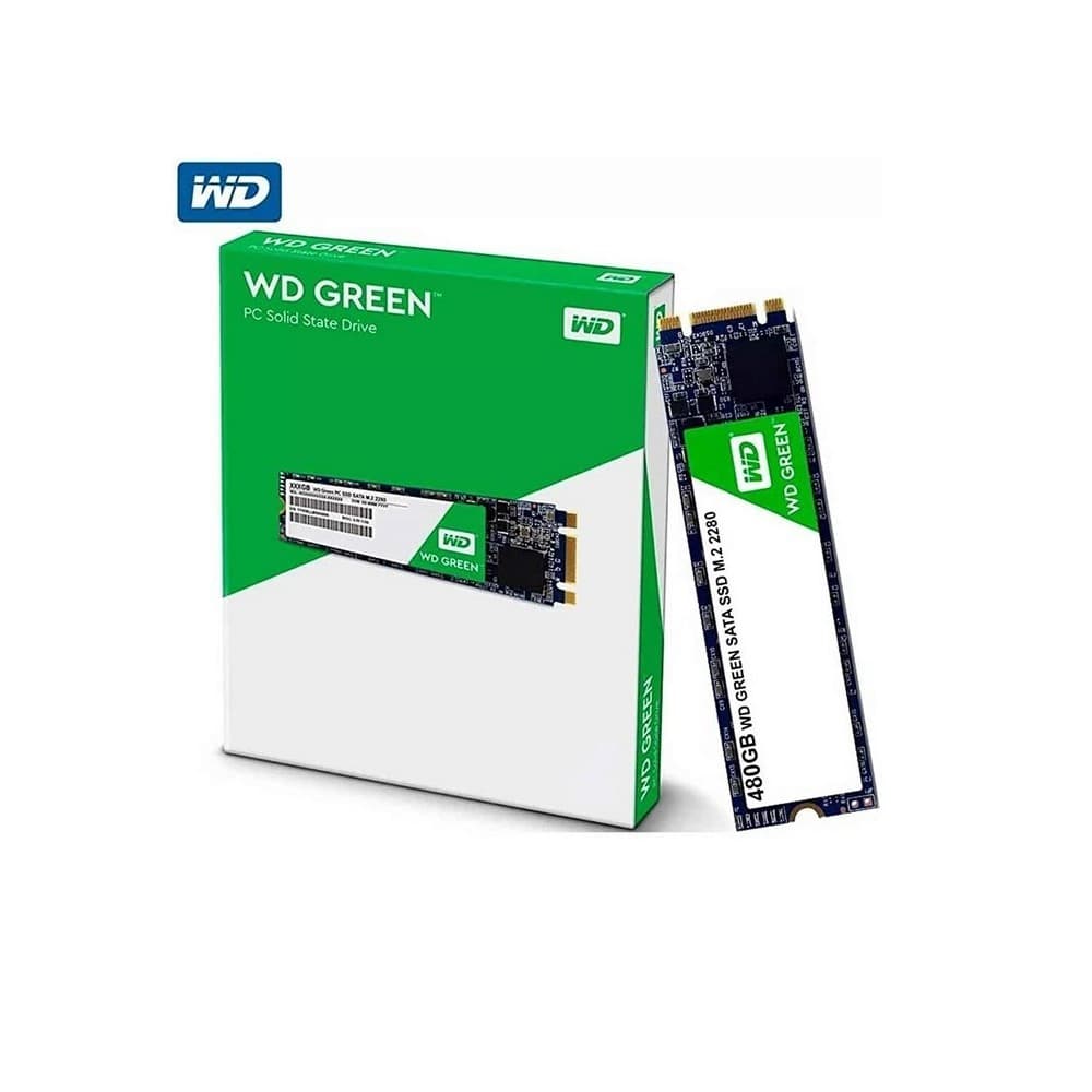 WESTERN DIGITAL Unidad de estado sólido SSD Western Digital Green 480GB M.2 SATA 2280
