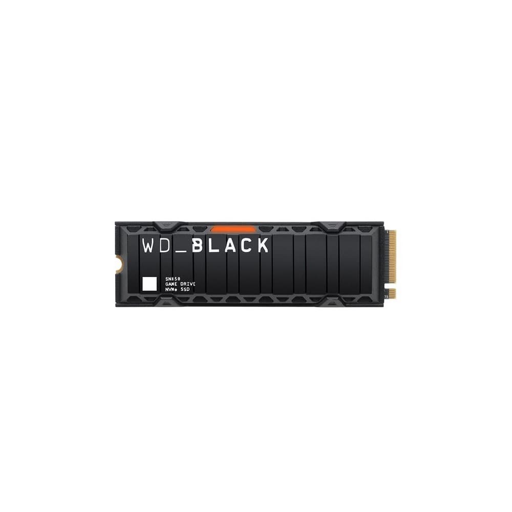 WESTERN DIGITAL Unidad de estado sólido SSD Western Digital Black SN850 con disipador 500GB Compatible con PS5