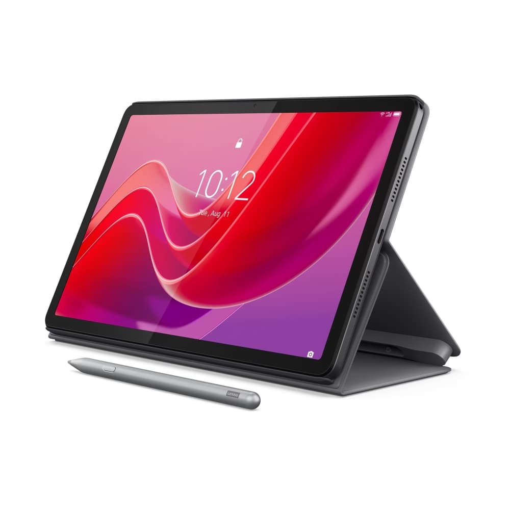 LENOVOTABLETS Tablet Lenovo M11 TB330XU Pantalla 11 Pulgadas WUXGA Conectividad LTE Memoria 8GB + Almacenamiento 128GB Color Luna Grey Incluye Folio Case + Lenovo Tab Pen Plus