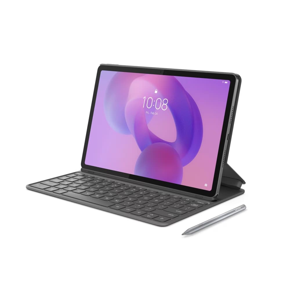 LENOVOTABLETS Tablet Lenovo IDEA TAB TB336FU Pantalla 11 Pulgadas Conectividad Solo Wifi Memoria 8GB + Almacenamiento 128GB Color Gris Incluye Estuche tipo folio Teclado Lápiz y cargador Garantia y ADP 1 año